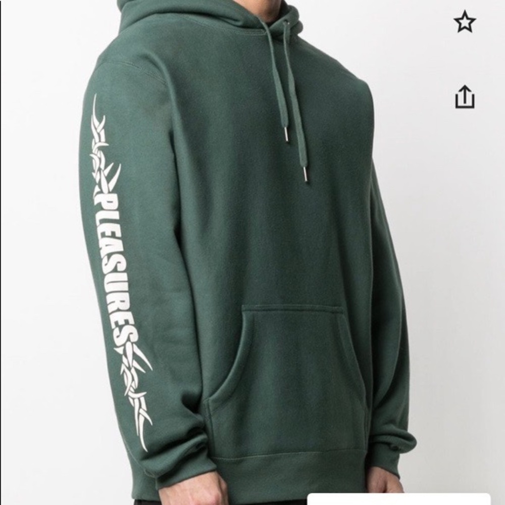 FORST GREEN PLEASURES HOODIE